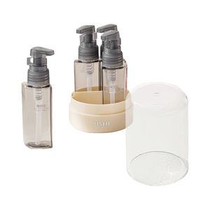 Botella Dispensadora de Viaje 4 en 1 Mini, Fácil de Transportar, con Etiqueta Adhesiva, Venta al Por Mayor - Product Image 1