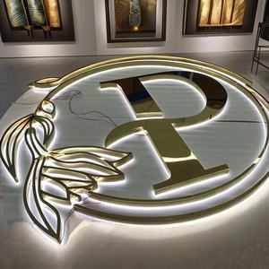 أفضل جودة شعار مخصص 3D أكريليك لمتاجر الأعمال PVC المنزل في الهواء الطلق الإعلان ضوء نيون مضيئة - Product Image 4