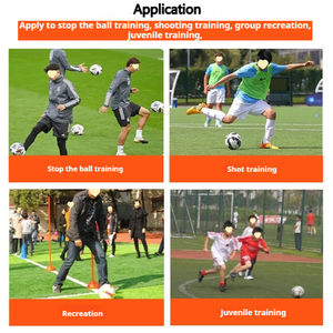 Planche de rebond d'entraînement de football pliable, panneau de rebond pour jeunes et enfants, planche d'agilité pour le passage et la réception, planche de réaction - Product Image 4