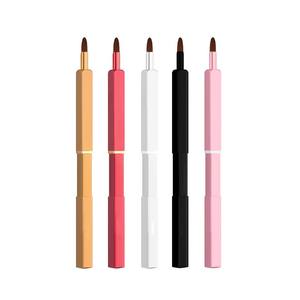 Pinceau à lèvres miniature HQ Mixed Proc Discount, pinceau correcteur pour les lèvres avec couvercle, pinceau à maquillage rétractable, pinceau exfoliant pour les lèvres - Product Image 1