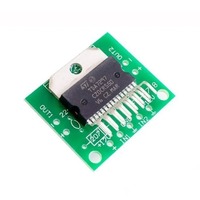 TDA7297 Amplifikatör Kartı Kiti DC 12V Saf Güç Amplifikatörü 20 Stereo Kanal 15W+15W Elektronik DIY Kiti