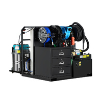 Machine de lavage de voitures portable 3Kw 150Bar 2200PSI 15L/min – Kit complet d'équipement de detailing pour la vente et l'exploitation de services de lavage de voitures mobiles