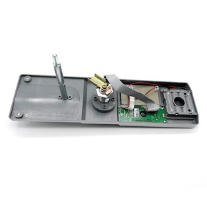 Serrure à clavier électronique avec tige longue, poignée chromée sécurisée et cylindre à clé maîtresse pour <span class=keywords><strong>coffre</strong></span>-<span class=keywords><strong>fort</strong></span> ignifuge, armoires à dossiers - Product Image 3