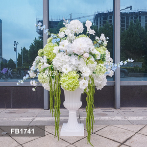 Flores Artificiales DKB, Bola de Flores Personalizada para Boda, Bola de Flores Blancas de Seda de Alta Gama para Decoraciones Festivas de Bodas y Fiestas - Product Image 3