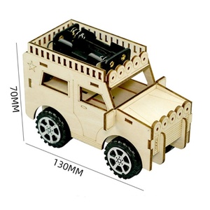 OKYN-G5417-1 <b>DIY</b> handmade Jeep off-road vehicle STEM <b>Kit</b> Science Experiment Tool <b>Kit</b> Children's Invention Educational <b>Kit</b> - Product Image 4