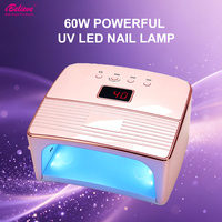 Nouvelle Arrivée Lampe de Séchage Rapide pour Ongles en Gel, Lampe UV LED Carrée Intelligente à Faible Température avec Logo Personnalisé, Vente en Gros Usine