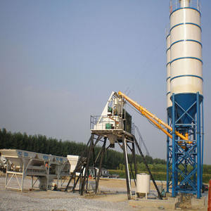 Centrale à béton mobile 35m³/h à prix d'usine avec plusieurs bacs pour le développement urbain - Product Image 4