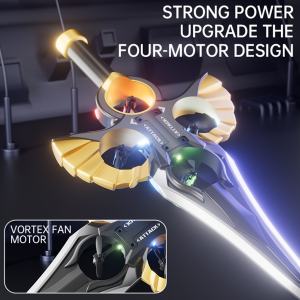 Offre Spéciale Drone Volant Épée Nouveauté avec Lumière <span class=keywords><strong>Rc</strong></span> Air Plan Drôle arme Jouet Épée Volante 2.4G - Product Image 2