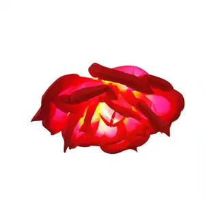 Schlussverkauf aufblasbare Rosenblume für Hochzeitsdekoration