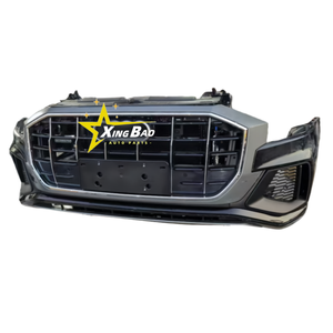 Conjunto de Parachoques Delantero para Audi Q8, Rejilla, Faros Antiniebla, Kit de Carrocería, Radiadores, Ventilador Electrónico, Faros LED, Usado 2021-2022, Alta Calidad - Product Image 3
