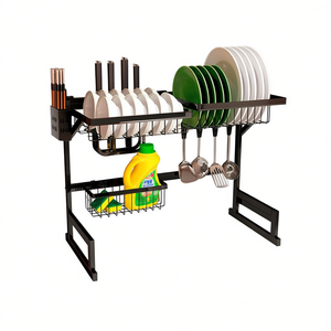 Égouttoir à vaisselle Myrva 65 cm, léger, installation facile, design moderne, rectangulaire, pour évier de cuisine - Product Image 1