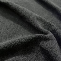 Polaire tricotée 100 % polyester 140 GSM, teinte sur mesure, brossée d'un côté, anti-boulochage, pour sweats à capuche décontractés au quotidien