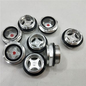 Mirilla de nivel de aceite de aleación de aluminio M20 * 1,5 con tubo de 12mm Técnicas de fundición de superficie lisa - Product Image 6