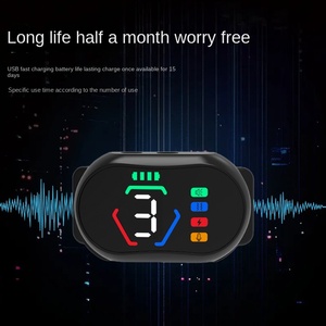 2025 नई उन्नत लाई बुद्धिमान रंग स्क्रीन ई-शॉक डॉग स्मार्ट एंटी बार्क कॉलर - Product Image 2