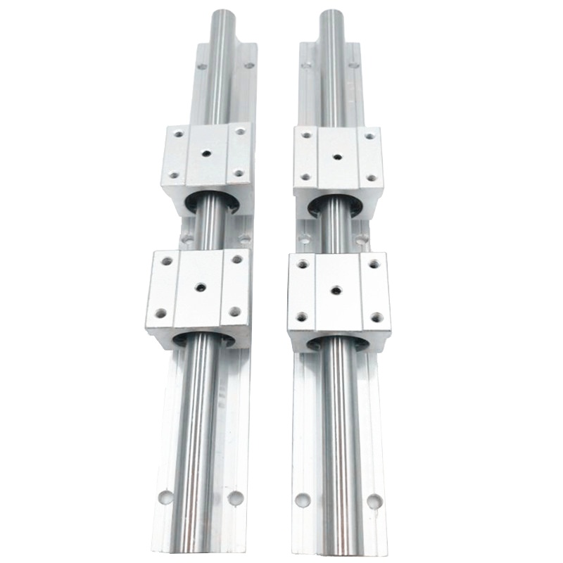 HLTNC High quality High precision SBR16 100-6000MM customization 1pc SBR16 linear rail + 2pcs SBR16UU block for CNC