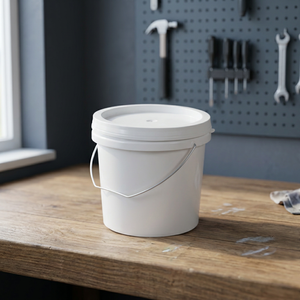 5 KG Food Grade PP Round Plastic <b>Bucket</b> Airtight & Leak Proof <b>for</b> <b>Paint</b> - Product Image 2