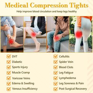 <span class=keywords><strong>Medias</strong></span> <span class=keywords><strong>de</strong></span> Compresión Graduada <span class=keywords><strong>de</strong></span> Alta Calidad <span class=keywords><strong>para</strong></span> Hospital, 20-30 mmHg, <span class=keywords><strong>Medias</strong></span> <span class=keywords><strong>de</strong></span> Cintura Alta, Opacas, <span class=keywords><strong>para</strong></span> Mujer, <span class=keywords><strong>para</strong></span> Várices - Product Image 5