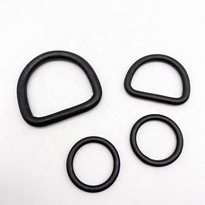 थोक पालतू सामान कुत्ते कॉलर 4*25*22mm काले स्टेनलेस स्टील 316 वेल्डेड डी अंगूठी - Product Image 6