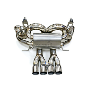 Alosi Axleback สำหรับ LP740 4S <span class=keywords><strong>LP770</strong></span> <span class=keywords><strong>4</strong></span> 6.5 2011-2022วาล์วประสิทธิภาพ catback ระบบไอเสียไทเทเนียมอัลลอย - Product Image 4