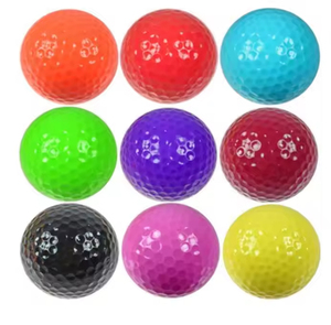 Professional Bulk Three Piece <b>Golf</b> Balls Custom Logo Printed Soft Rubber Hardness 80-90 Wolfun China Sports Practice - Product Image 4