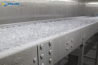 Máquina de Hielo Comercial de 1 Tonelada, 1000 Kg por Día, Máquina para Hacer Hielo en Tubo, Máquina para Hacer Hielo en Tubo para Logística
