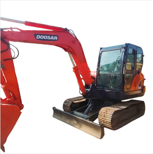 Excavadora Mini DOOSAN DX60 de 6 Toneladas, Original de Corea, Precio Bajo, Nueva, Motor Multifuncional, Excavadoras DOOSAN DX60 Usadas en Venta - Product Image 1