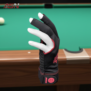 Gants de <span class=keywords><strong>billard</strong></span> R-ST ASN E-H01, trois doigts, respirants, antidérapants, nylon de haute qualité, légers, durables. - Product Image 5