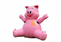 Offre Spéciale géant gonflable publicité sauter cochon héros mascotte gonflable tête de cochon dessin animé