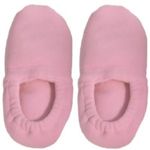 Pantuflas de Casa de Algodón, Talla Única, Tacón Plano, Color Sólido Rosa, Uso Casual en Interiores - Product Image 2