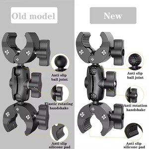 Support de poignée de vélo à double tête à bras magique de 60mm pour Gopro Hero 13 12 11 10 9 <span class=keywords><strong>8</strong></span> - Product Image 5