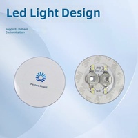 Sous-verres lumineux LED et autocollants de bouteille lumineux personnalisables en EVA – Cadeaux promotionnels de Noël en gros pour usines