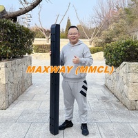 Chaussures de piste MAXWAY MMCL en PE haute qualité, haute résistance, noires, pour UTX AT300 Swamp Buggy OEM avec 1 an de garantie
