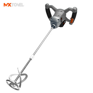 Multifunktion ales Elektro werkzeug Tragbarer schnur loser elektrischer Farb mischer Handgriff Dual Paddle <span class=keywords><strong>Cement</strong></span> <span class=keywords><strong>Mixer</strong></span> - Product Image 2