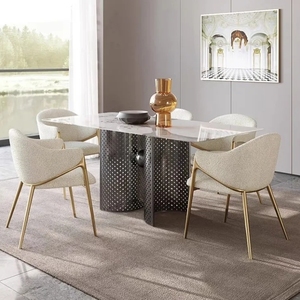 Velvet Living Room Dining Chairs <b>Gaming</b> Wedding Ergonomic <b>Light</b> Luxury - Product Image 3