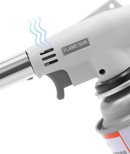 Petite torche de soudage d'extérieur Allumeur au butane Torche de soudage Torche à <span class=keywords><strong>gaz</strong></span> Pistolet à flamme pour <span class=keywords><strong>camping</strong></span> BBQ - Product Image 4