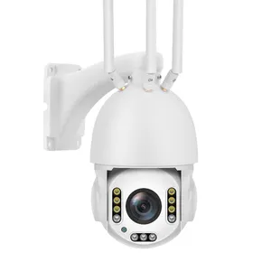 Ptz icsee wifi摄像头套件户外安全5mp wifi cctv ip ptz摄像头