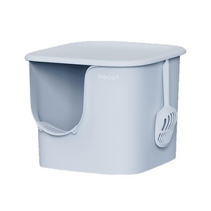 Bac à litière pour chat Mio Grand House, semi-fermé, domestique, géant, haut, extra-large, anti-éclaboussures, toilette pour chat qui économise le litière. - Product Image 2