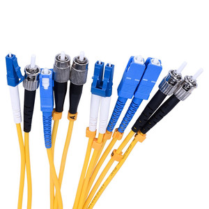 Cable de Fibra Óptica Multifibra de 4, 8, 12 y 24 Núcleos SC LC, Cable de Conexión Óptica, Pigtail, Cable de Ramificación Interior para 5G - Product Image 1