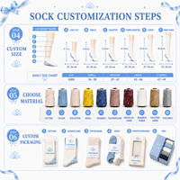 Chaussettes antidérapantes pour femmes, avec logo personnalisé, rose uni, pour Pilates, avec bord côtelé à volants, pour studio de yoga et entraînement