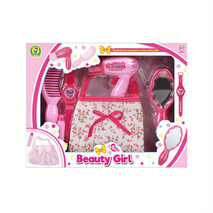 Set de Belleza para Niñas con Secador de Pelo, Espejo, Peine y Bolsa, 3+ Años, Rosa - Product Image 2