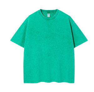 Custom Acid Wash 260GSM Baumwolle Übergroßes Schwergewicht Gute Qualitä<span class=keywords><strong>t</strong></span> Custom Own Logo Puff Printing Herren <span class=keywords><strong>T</strong></span>-Shirt - Product Image 3