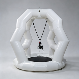 Trampolín Inflable Comercial para Niños, Centro de Diversión al Aire Libre, Juego de Aventura, Alquiler de Equipos - Product Image 5