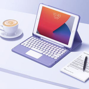 Cover e Custodie per Tablet da Ufficio Portatile con Tastiera Wireless e Touchpad per <span class=keywords><strong>iPad</strong></span> 9a e 10a Generazione da 10,9 Pollici 2022 - Product Image 5