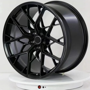Rines de Aluminio Forjado Personalizados para Automóvil, 18 Pulgadas, Acabado Negro, Diseño Multirradio, Compatibilidad Universal para Mercedes - Product Image 4