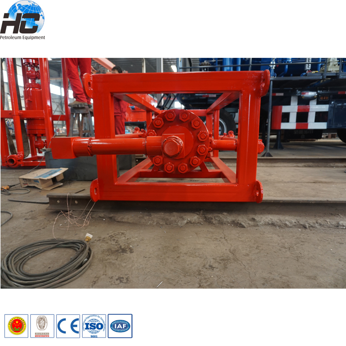 API 6A filtre desander/test de puits desander/sable jet système de produits de la Chine