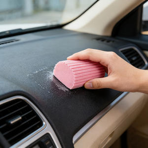 厚みのある高密度洗車スポンジ - 超吸収性、塗装に優しい、再利用可能、車、バイク、RVに適しています - Product Image 2