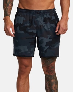 Pantalones Cortos Deportivos de Cintura Media con Logotipo OEM, Compresión para Correr, Secado Rápido, Atléticos, para Entrenamiento, Gimnasio, 100% Poliéster, Impermeables - Product Image 2