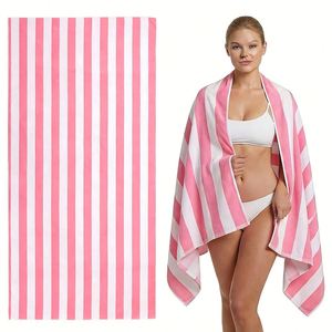 Customize Size Free Logo Print Fast Delivery Summer Large Recycled Microfiber Beach Towels Luxury - Product Image 4
