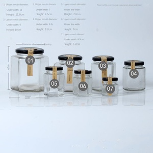 Glass Bottle Glass Jar <strong>Honey</strong> - Product Image 1