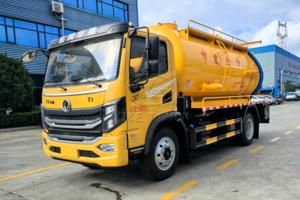 Camion d'aspiration multifonctionnel Dongfeng T3 10000L à 2 essieux et 6 roues avec jet d'eau haute pression pour fosses septiques - Product Image 4